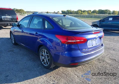 2015 Ford Focus Se из США, поврежденный, VIN 1FADP3F27FL210082